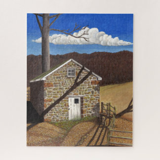 ストーンコロニアル春ハウス ジグソーパズル