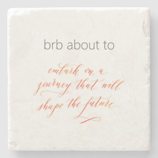 ストーンコースターに乗り込もうとしています ストーンコースター