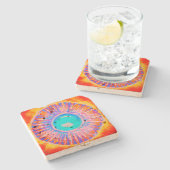 ストーンコースターアートデザインスタイル ストーンコースター (横)