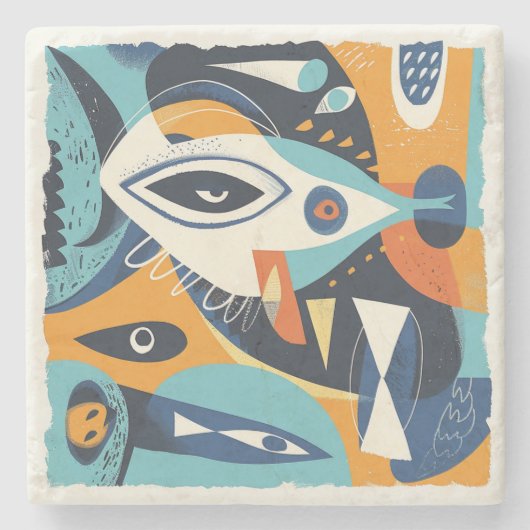 ストーンコースターシーテーマ2 ストーンコースター (正面)