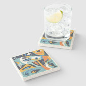 ストーンコースターシーテーマ3 ストーンコースター (横)