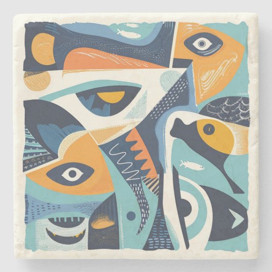 ストーンコースターシーテーマ ストーンコースター (正面)