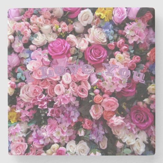 ストーンコースターラブバラ ストーンコースター (正面)