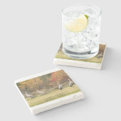 ストーンコースター – サンドヒルクレーン (横)