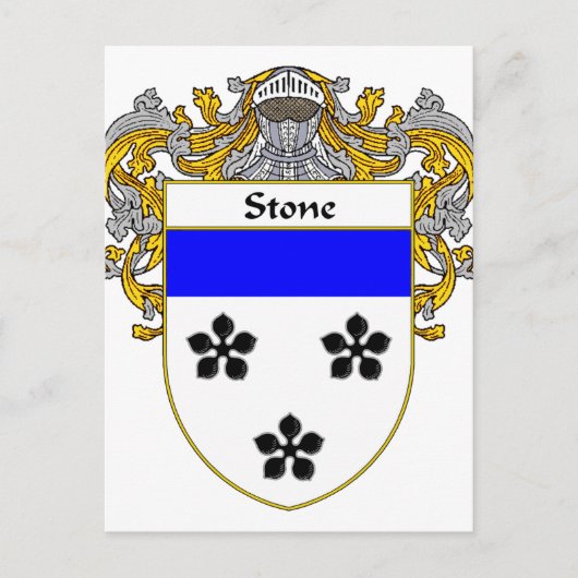 ストーンコート・オブ・アームズ/家紋(マントル) ポストカード (正面)