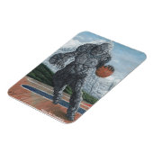 ストーンゴーレム遊のバスケットボールフレキシブルマグネット マグネット (左側)