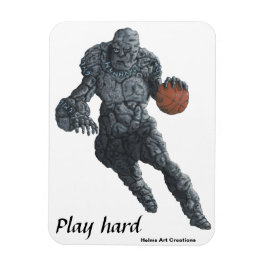 ストーンゴーレム遊のバスケットボール用冷凍機マグネット マグネット