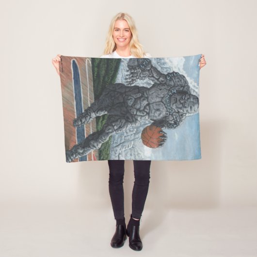 ストーンゴーレム遊ズファンタジーアートブランケット フリースブランケット (インサイチュ)