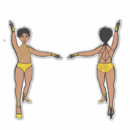 ストーンズの列くもの巣バックイエロー#2 シール