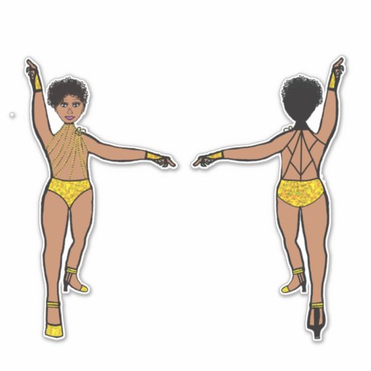 ストーンズの列くもの巣バックイエロー#2 シール (正面)