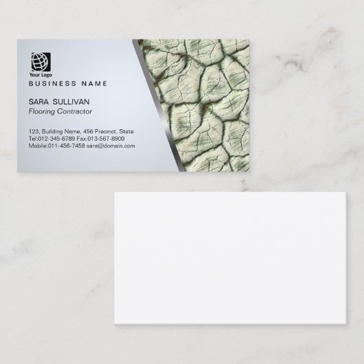 ストーンズの質感ホーム修理リフォーム 名刺 (正面/裏面)