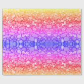 ストーンズカラフル魔法マットラッピング紙、 ラッピングペーパー (フラット)