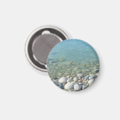 ストーンズビーチ美しい自然シービーズショア マグネット (正面/裏面)