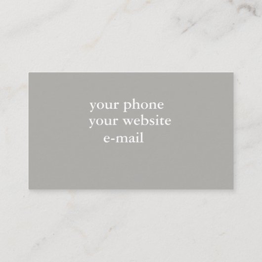 ストーンズ写真抽象芸術自然名刺 名刺 (裏面)