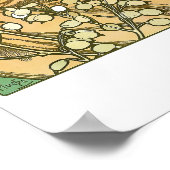 ストーンズ大切アールヌーボーバイアルフォンスミュシャ ポスター (角)