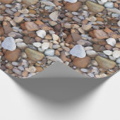 ストーンズ川の岩の珍しい ラッピングペーパー (角)