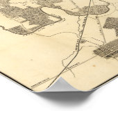 ストーンズ川の戦い – 南北戦争パノラマ ポスター (角)