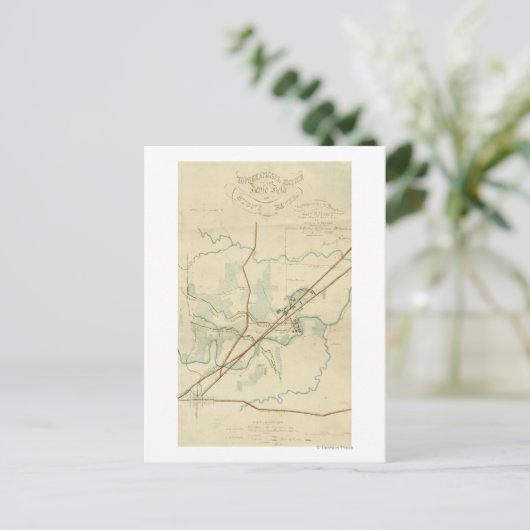 ストーンズ川の戦い – 南北戦争パノラマ ポストカード (スタンド正面)