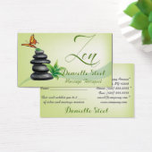 ストーンズ禅セラピストギフト名刺 (デスク)