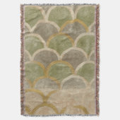 ストーンタイルデザインバイチャリティラザリス スローブランケット (正面縦)