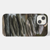 ストーンタワーの瞑想 iPhoneケース (裏面横)