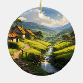 ストーンハウズ素朴ズビレッジ セラミックオーナメント (裏面)