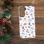 ストーンハムケベックカナダスキースノーボードパターン SAMSUNG GALAXY S21ケース<br><div class="desc">カナダおもしろいのケベック州ストーンハム・エ・テウケズベリーのスキーリゾートStonehamのための冬のスキーのシームレスなパターン。冬のスポーツ愛好家のための完璧なギフトアイディア：スキー、スノーボード、フリースタイル、スキージャンプ、クロスカントリースキー。</div>