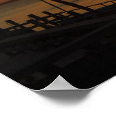 ストーンハーバーサンセットプリント ポスター (角)