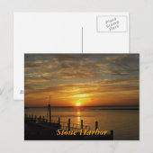 ストーンハーバーサンセット ポストカード (正面/裏面)