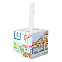 ストーンハーバーニュージャージーキューブクリスマスオーナメント キューブオーナメント