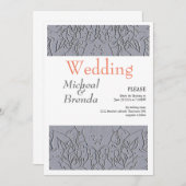 ストーンバラモチーフ招待状 招待状 (正面/裏面)