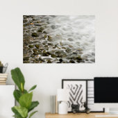 ストーンビーチ |ポイントロボス州予約(CA) ポスター (ホームオフィス)