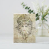 ストーンフェイスポストカード ポストカード (スタンド正面)