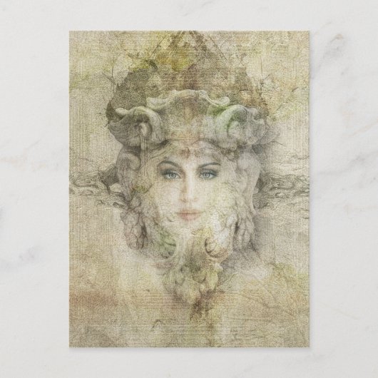 ストーンフェイスポストカード ポストカード (正面)