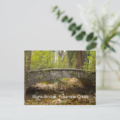 ストーンブリッジヨセミテクリーク11月製品 ポストカード (スタンド正面)