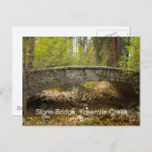 ストーンブリッジヨセミテクリーク11月製品 ポストカード (正面/裏面)
