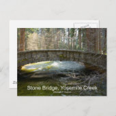 ストーンブリッジヨセミテクリーク4月トレント製品 ポストカード (正面/裏面)
