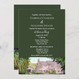 ストーンブリッジ ウォーターカラー 結婚式招待状 招待状