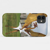 ストーンヘンジのドラゴン Case-Mate iPhoneケース (裏面(横))