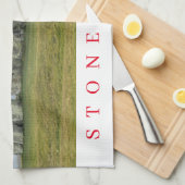 ストーンヘンジのビューティータオル キッチンタオル (四つ折り)