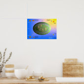 ストーンヘンジの線形 ポスター (キッチン)