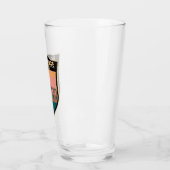 ストーンヘンジトラベルアートレトロイラストレーション タンブラーグラス (左)