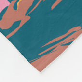 ストーンヘンジトラベルアートレトロイラストレーション フリースブランケット (角)