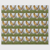 ストーンヘンジドラゴンラッピング紙 ラッピングペーパー (フラット)