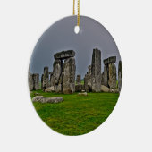 ストーンヘンジ古代の権力史跡地 セラミックオーナメント (右)
