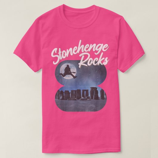 ストーンヘンジ岩ストーンヘンジのお土産 – Stonehenge Tシャツ (デザイン正面)