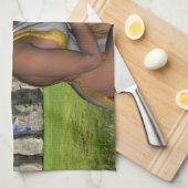 ストーンヘンジ瞑想 キッチンタオル (四つ折り)