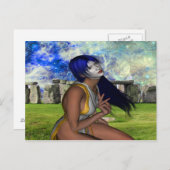 ストーンヘンジ瞑想 ポストカード (正面/裏面)