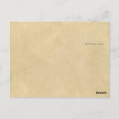 ストーンヘンジ石環碑 ポストカード (裏面)