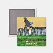 ストーンヘンジ立石&ルーク マグネット (正面/裏面)